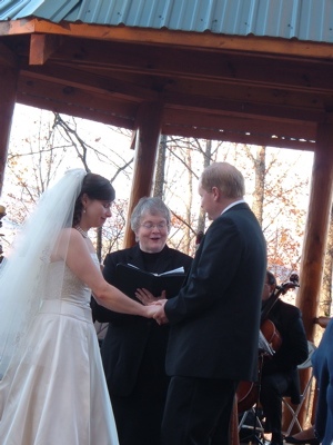 Smoky Mountains TN Wedding Ceremony